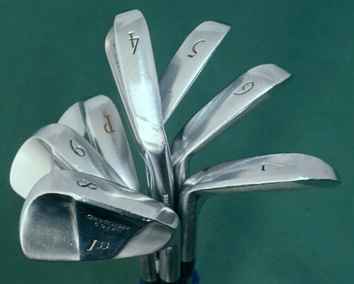 Set 7 x Bridgestone J33 Forged Irons 4-PW Regular Steel Shafts Golf Pride Grips
