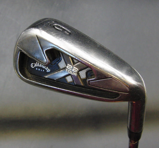 Callaway Golf X22 Tour 6 Iron Project X 6.0 Stiff Steel Shaft Golf Pride Grip