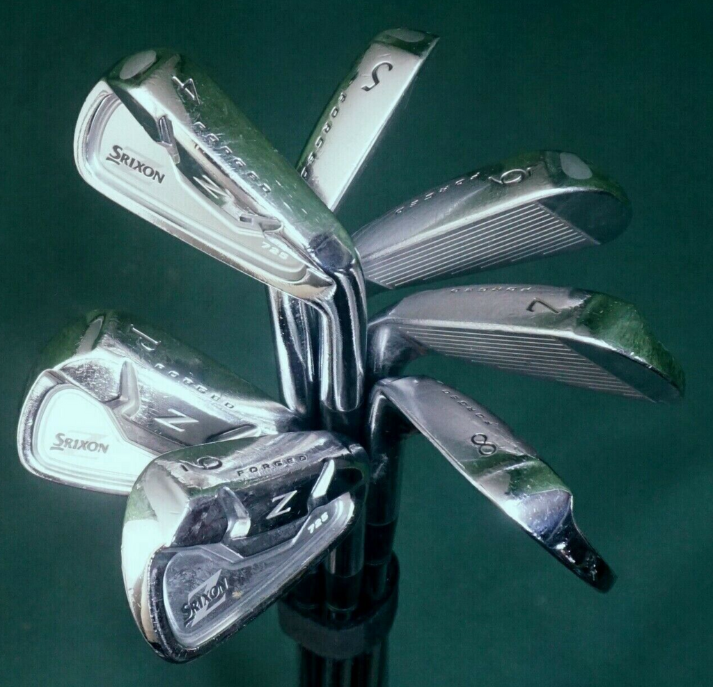 Set of 7 x Srixon Z725 Forged Irons 4-PW Regular Steel Shafts Iomic Grips