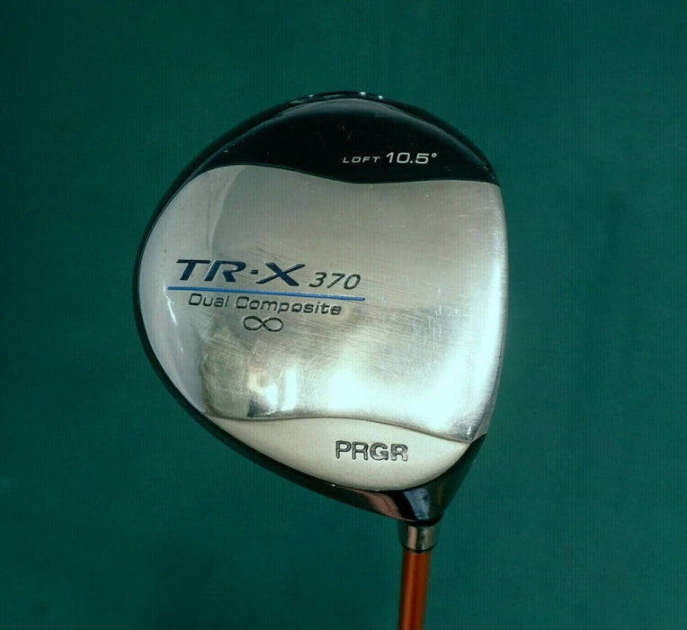 PRGR TR-X 370 10.5° Driver Regular Graphite Shaft Golf Pride Grip