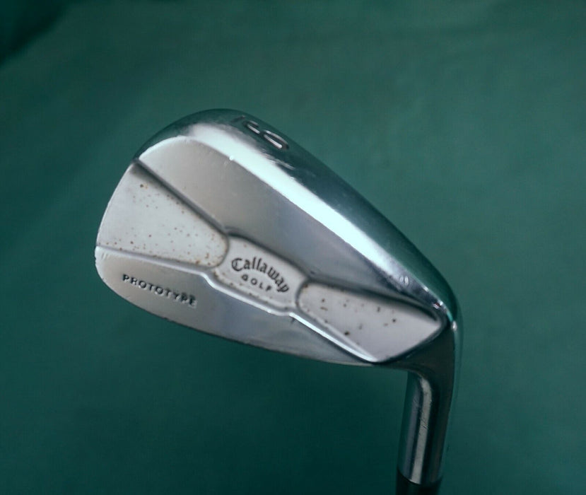 Callaway Prototype 9 Iron  Stiff Steel Shaft Lamkin Grip