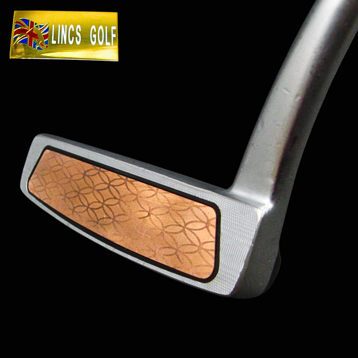 New Copper Face Odyssey Works Versa 9 Putter 87cm Steel Shaft Odyssey Grip*