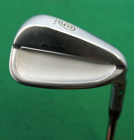 Ping iBlade Green Dot 9 Iron Nippon Stiff Steel Shaft Golf Pride Grip
