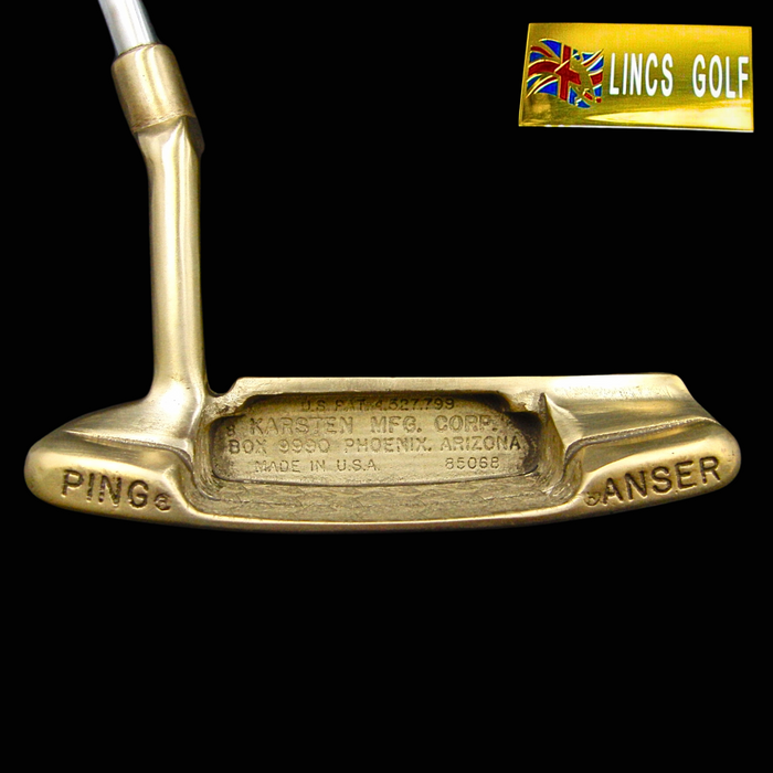 Custom Milled Tom & Jerry Themed Ping Anser Putter 82cm Steel Genuine Leather HC
