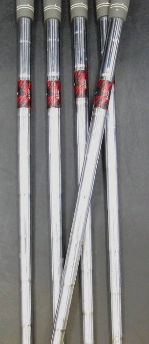Set of 5 x Cobra Baffler Irons 7-SW Stiff Steel Shafts Cobra Grips