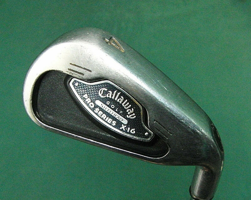 Callaway X16 Pro Series Steelhead 4 Iron Stiff Steel Shaft Ping Grip