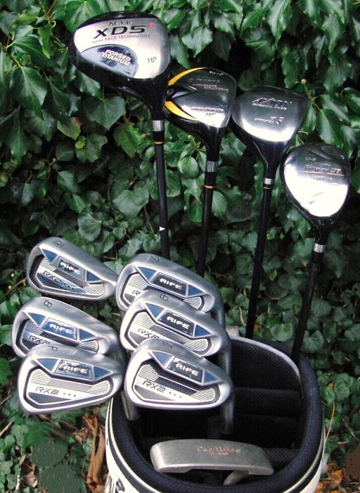 Set of Rife RX2 6-SW+ Acer Driver+ Spalding 3Wood+ Axion 5Wood+ 5Hybrid+ Putter