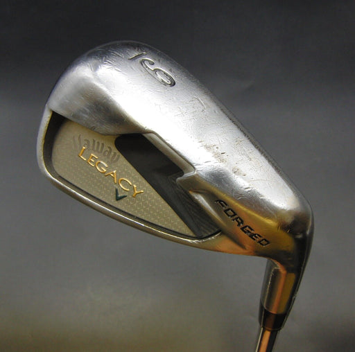 Callaway Golf Legacy V Forged 9 Iron Stiff Flex Steel Shaft Golf Pride Grip