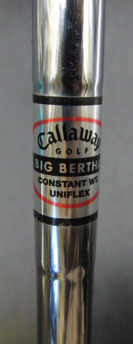Callaway Big Bertha 10 Iron Uniflex Steel Shaft Callaway Big Bertha Grip