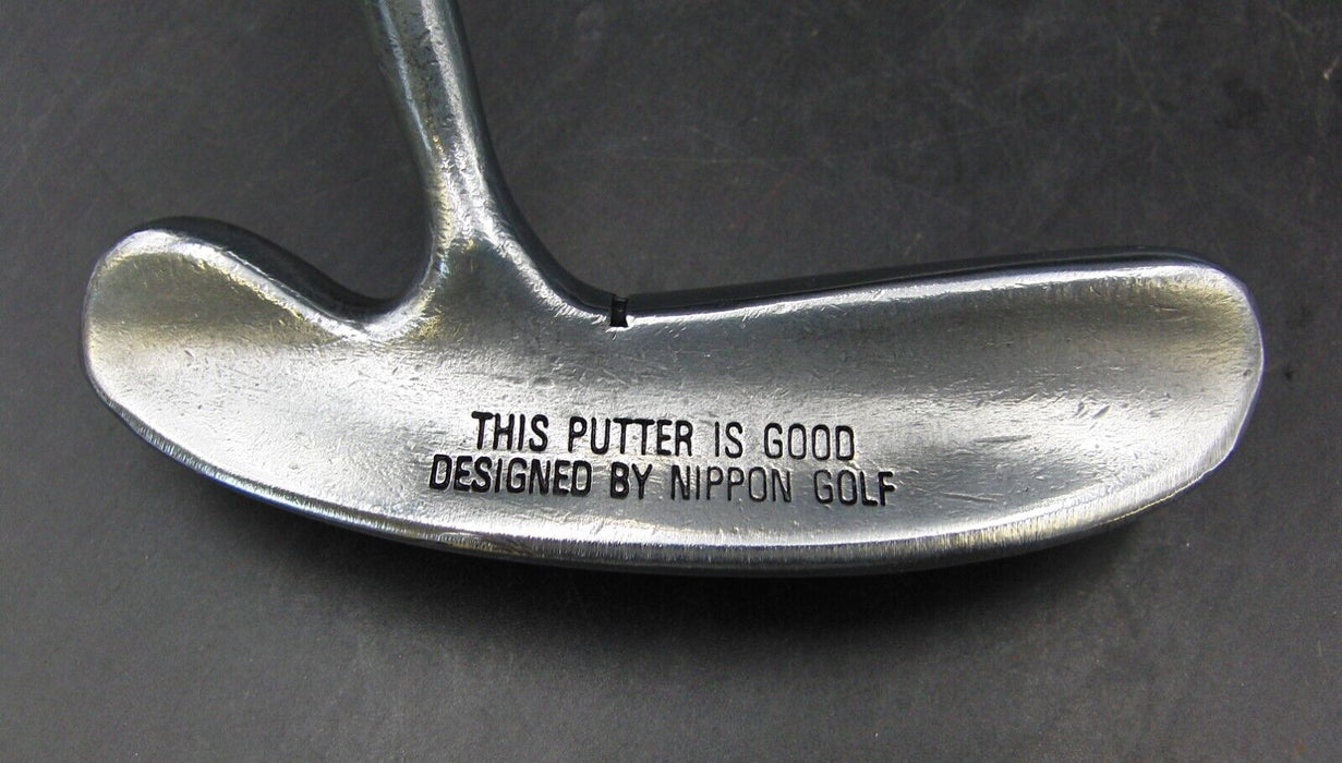 Japanese Mid Sized Designed By Nippon Golf Mid-001 Putter 88cm Long Steel Shaft