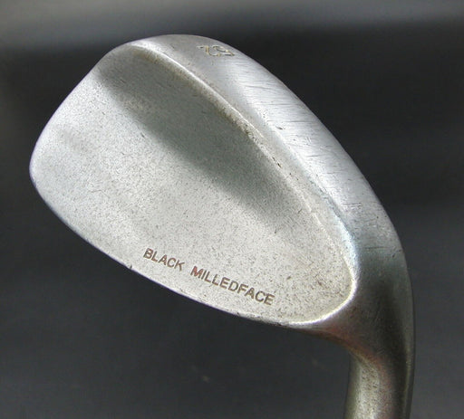 Japanese Blank Black Milled Face Forged Gap Wedge Regular Steel Shaft