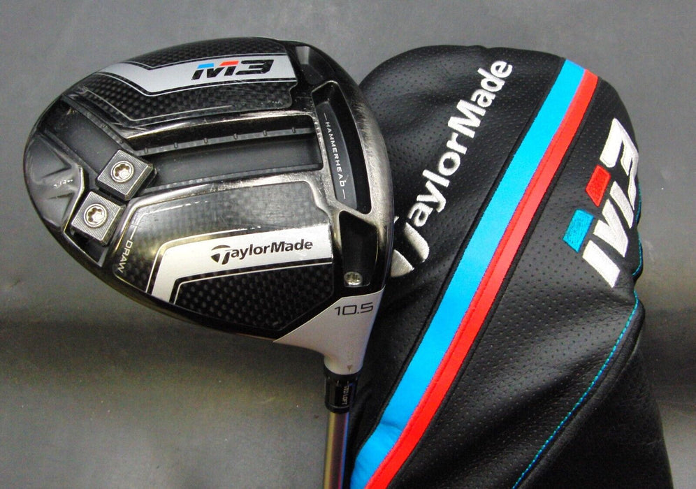 TaylorMade M3 10.5° Driver Stiff Graphite Shaft & TaylorMade Head Cover