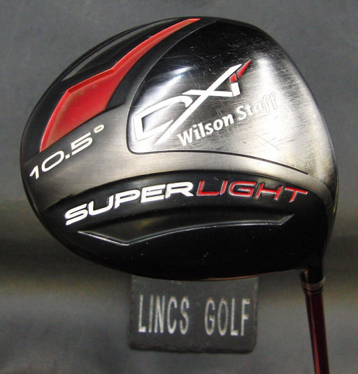 Wilson Staff DXi Super Light 10.5° Driver Stiff Graphite Shaft Golf Pride Grip