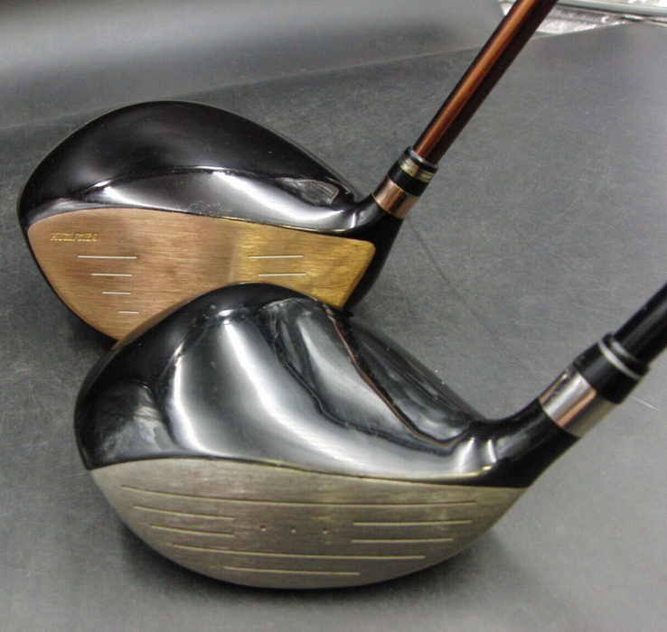 Set of 2 Hexus ALM/NEO Proud Driver & 17º 4 Wood Stiff Graphite Shafts