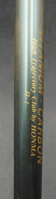 Honma Hiro Honma LB-737 6 Iron Regular Graphite Shaft Hiro Honma Grip