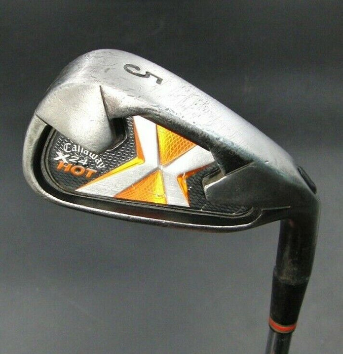 Callaway X24 Hot 5 Iron Regular Steel Shaft Golf Pride Grip