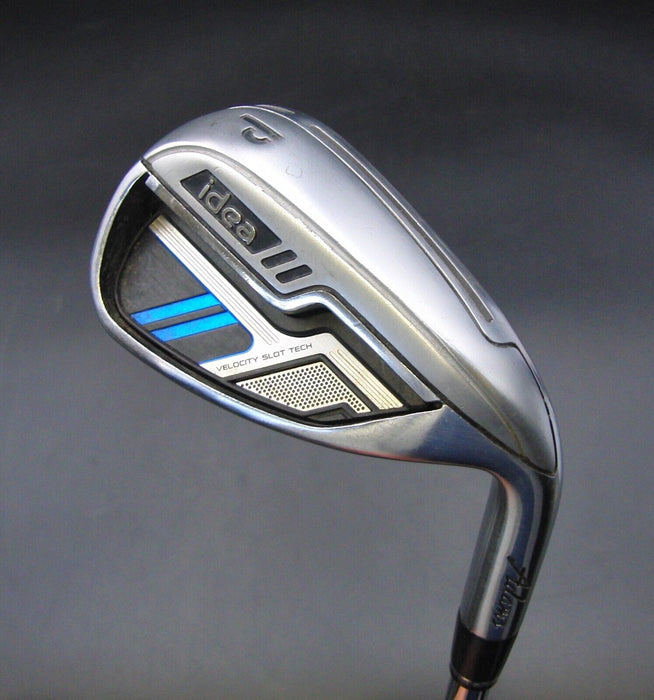 Adams Idea Velocity Slot Tech Pitching Wedge Regular Flex Steel Shaft Adams Grip