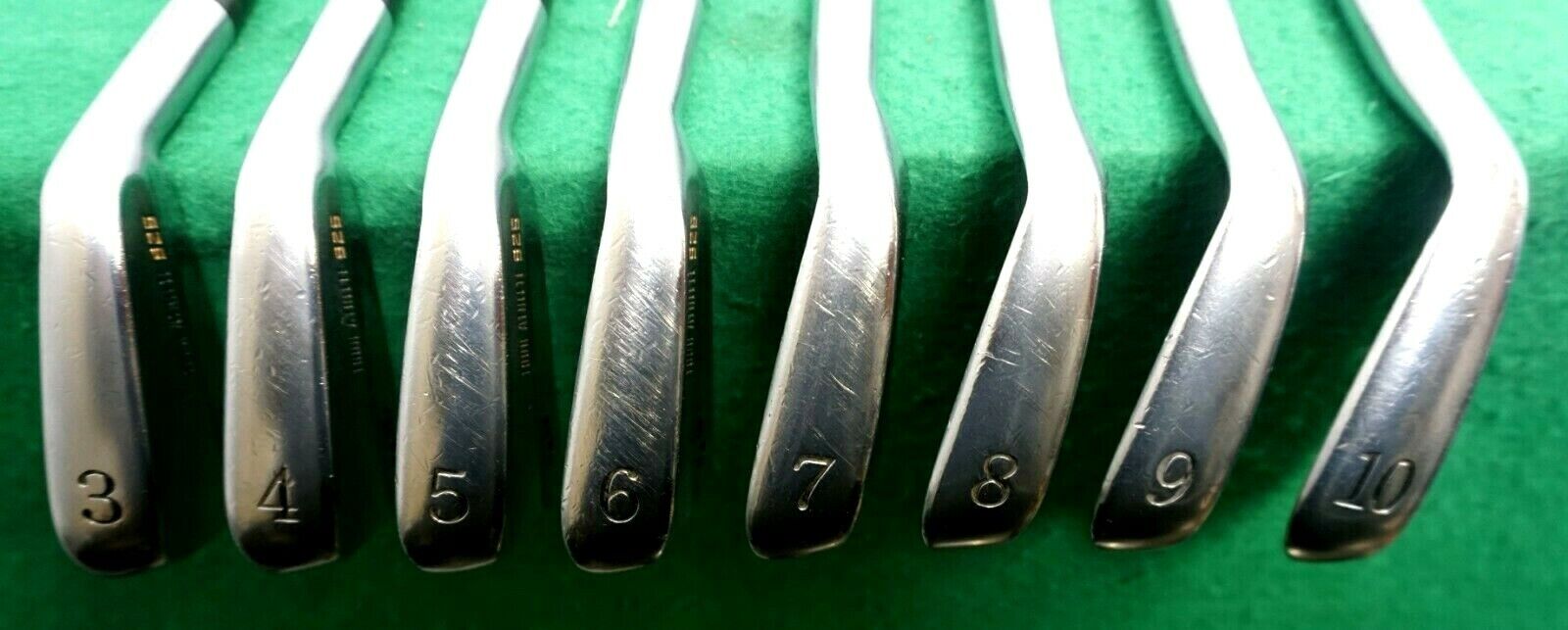 Set of 8 x Honma Tour Athlete 925 Irons 3-10 Stiff Steel Shafts Golf Pride Grips