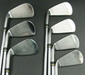 Set of 7 x Mizuno E-10 Irons 4-PW Regular Steel Shafts Golf Pride Grips