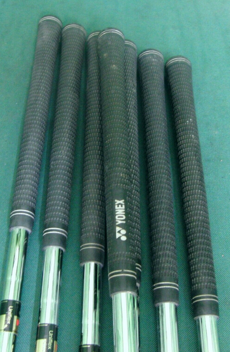 Set Of 7 x Yonex V-mass 270 Irons 5-SW Uniflex Steel Shafts Yonex Grips