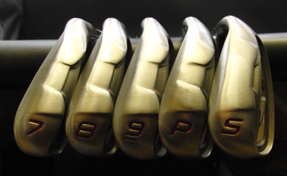 Set of 5 x Cobra Baffler Irons 7-SW Stiff Steel Shafts Cobra Grips