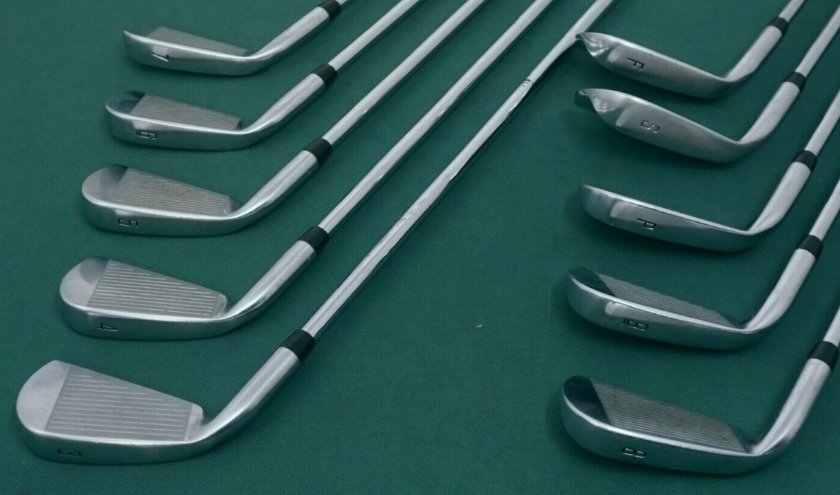 Set of 10 x Mizuno Pro Tour Big SL-305 Irons 3-SW + F Wedge Stiff Steel Shafts