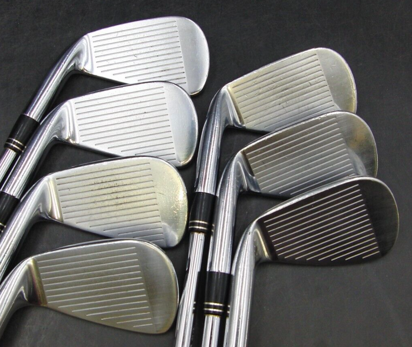 Set of 7 x TaylorMade rac TP Forged Irons 4-PW Stiff Steel Shafts Saplize Grips