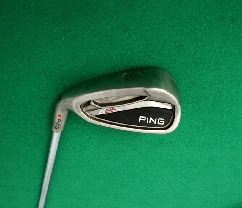 Left Handed Ping G25 Red Dot 9 Iron Ping Regular Steel Shaft Ping Grip