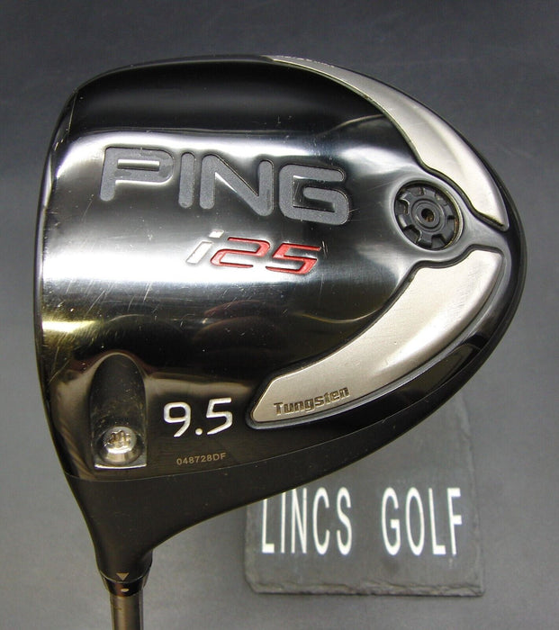Left Handed Ping i25 9.5° Driver Stiff Graphite Shaft Golf Pride Grip & Ping H/C
