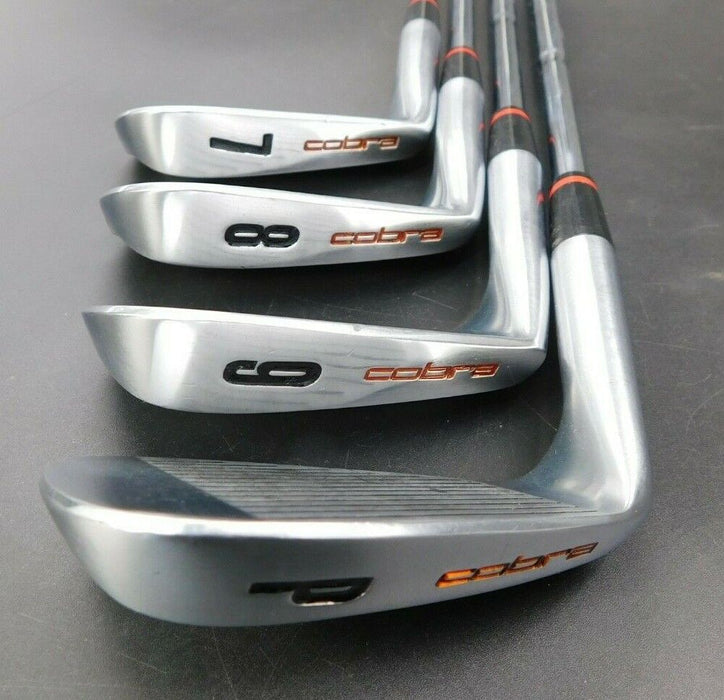 Set Of 8 x Cobra Greg Norman Signature Forged 3-PW Irons Firm Steel Shafts