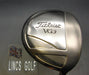 Titleist VG3 9° Driver Stiff Graphite Shaft Golf Pride Grip