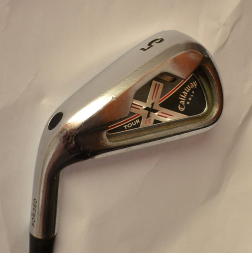 Left Handed Callaway X Tour Forged 5 Iron S300 Steel Shaft