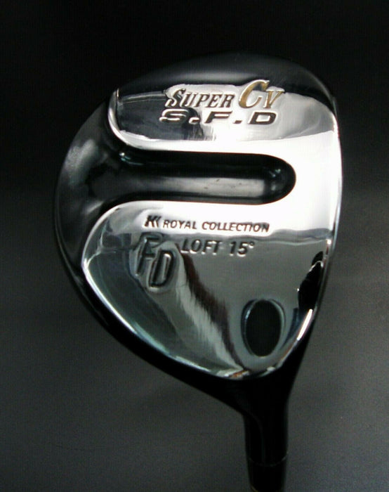 Japanese Royal Collection Super Cv SFD III 15° Wood  Stiff Graphite Shaft S.F.D