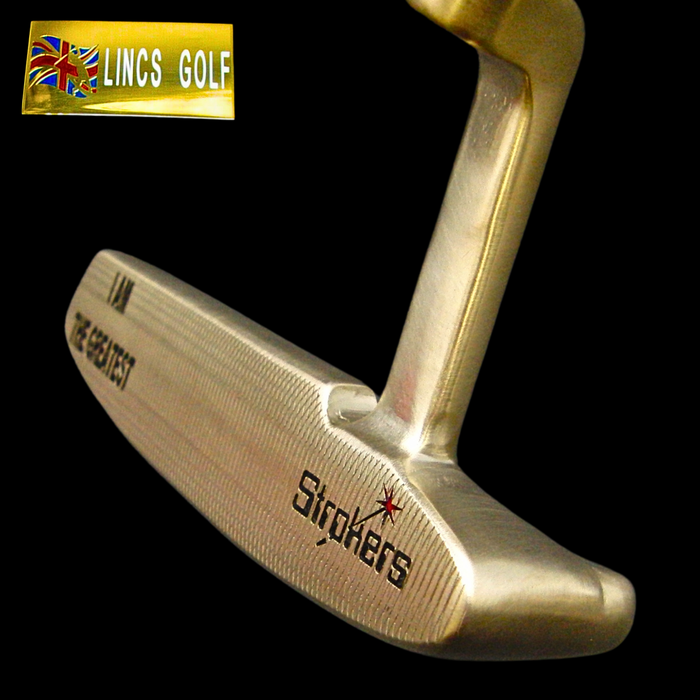 Custom Milled Muhammad Ali Themed Ping Anser Putter 86cm Steel Shaft