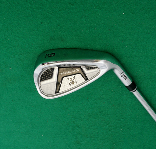 Lynx Parallax Forged 9 Iron True Temper R300 Dynamic Gold Regular Steel Shaft