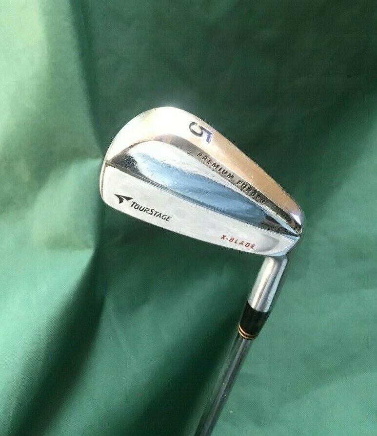 Bridgestone Tour Stage X Blade MB Premium Forged 5 Iron Stiff Steel Shaft