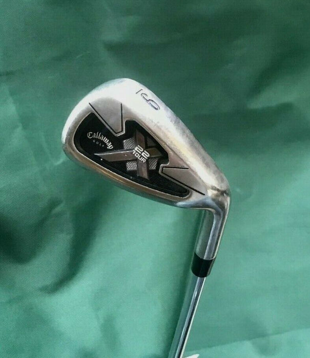 Callaway X22 Tour 9 Iron Stiff Steel Shaft Callaway Grip