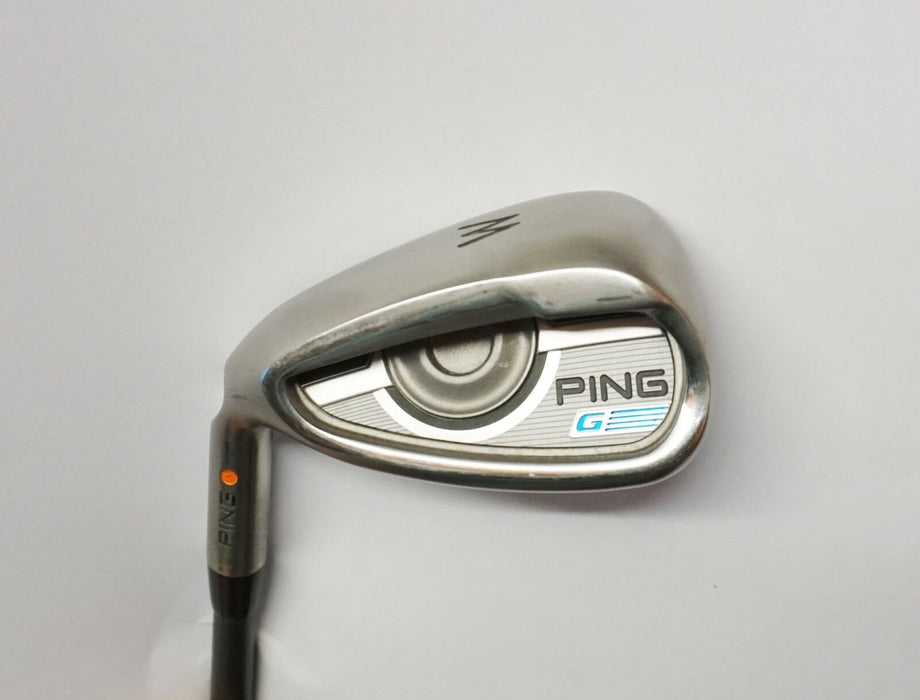 Left Handed Ping G Series Orange Dot Pitching Wedge 65 SR Senior Graphite Shaft