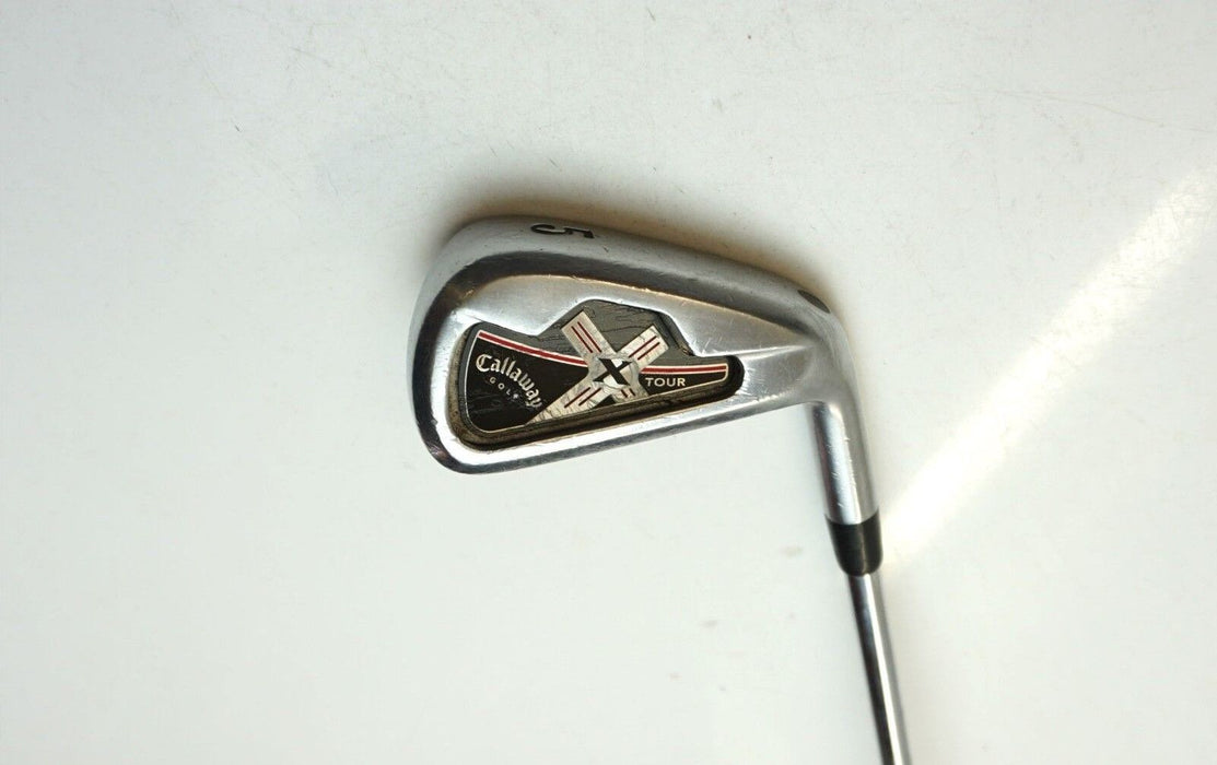 Callaway X Tour 5 Iron FCM 6.0 Rifle Stiff Steel Shaft Golf Pride Grip