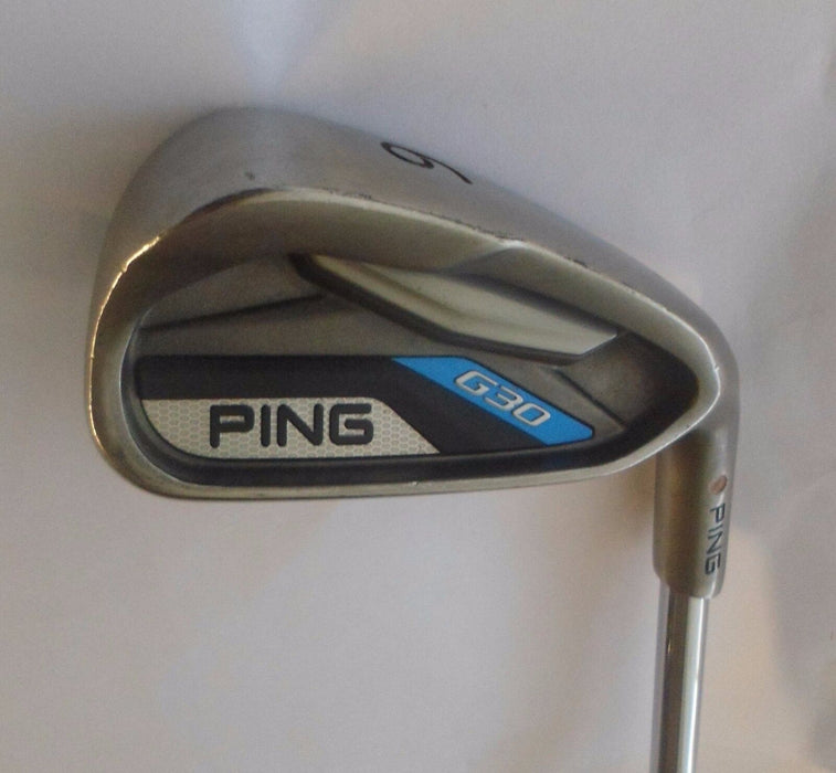 PING G30 Brown Dot 6 IRON    KBS Tour-V 100 Regular Steel Shaft, Ping Grip