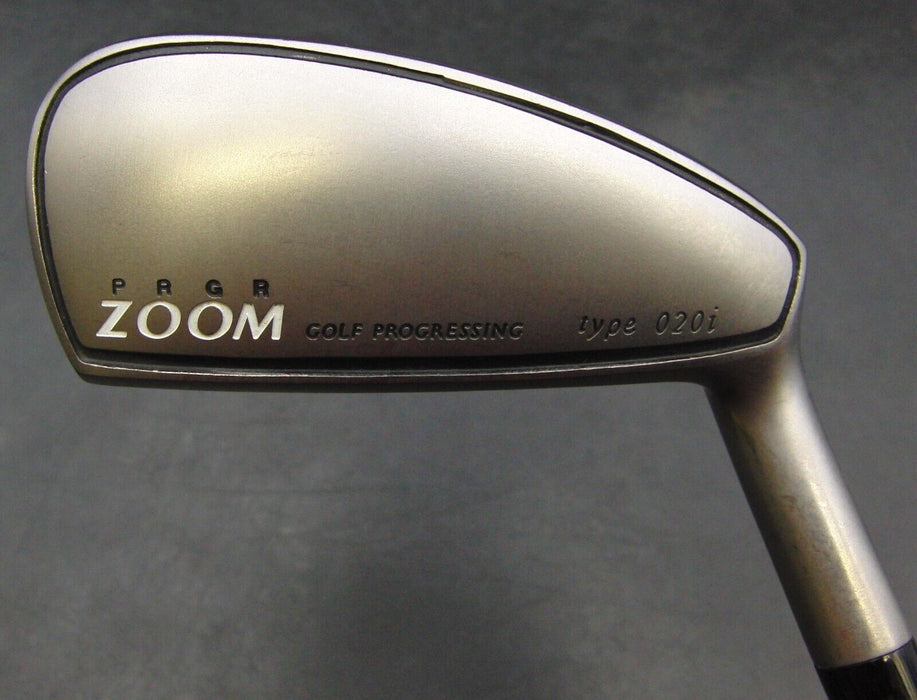 PRGR Zoom 4 Hybrid Iron Regular Graphite Shaft Royal Collection Grip