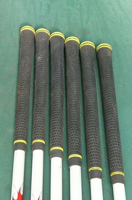 Set of 6 x TaylorMade Burner XD Irons 5-PW Stiff Graphite Shafts NO1 Grips