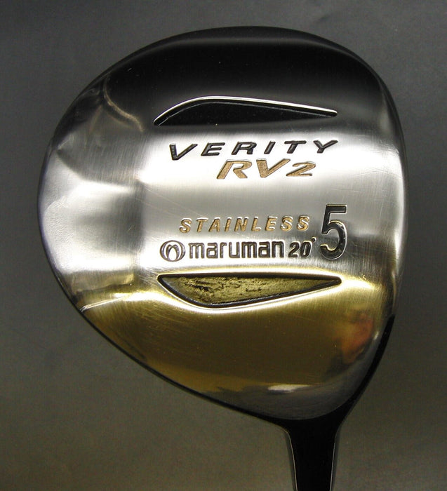 Japanese Maruman Verity RV2 20° 5 Wood Regular Steel Shaft + Head Cover