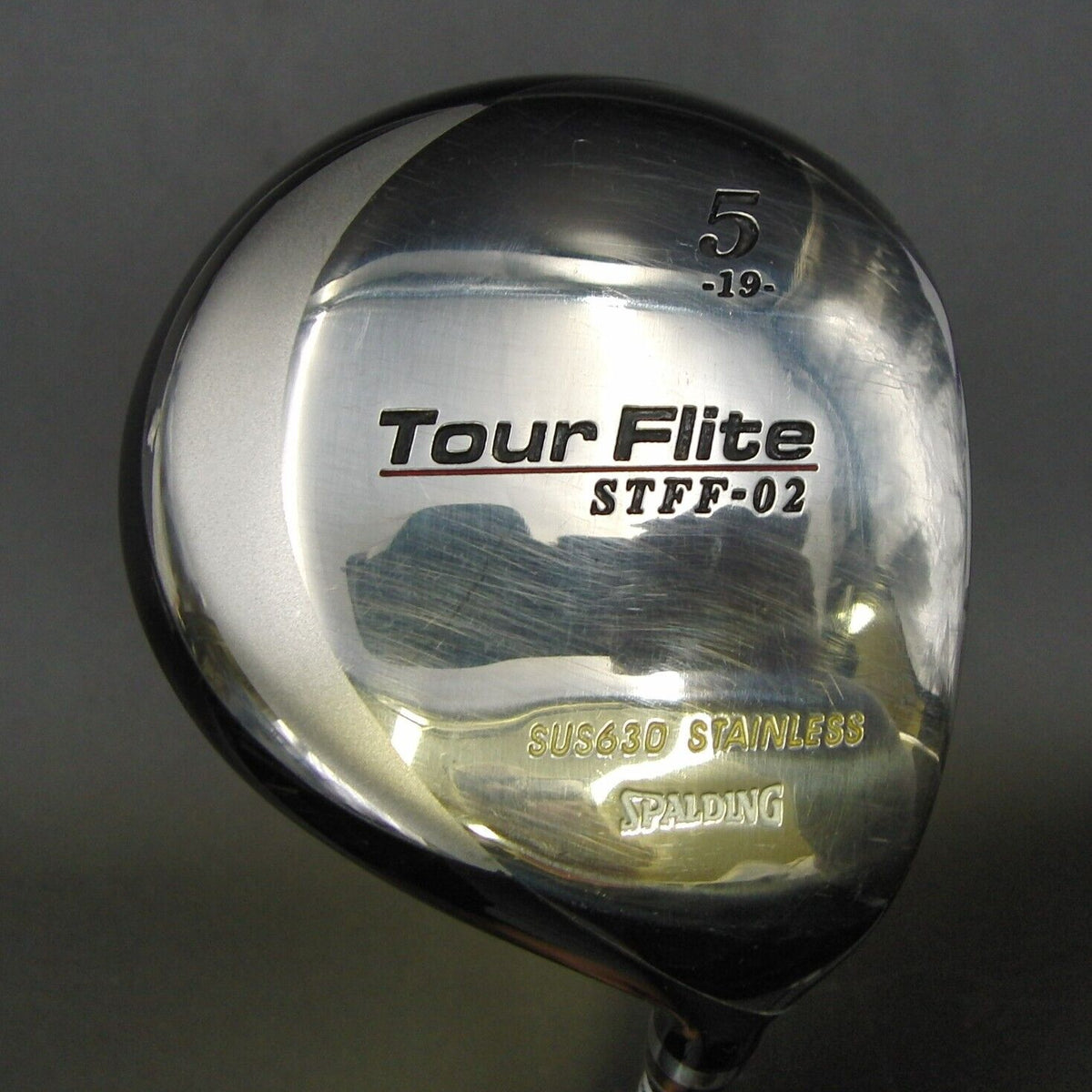 Japanese Spalding Tour Flite STFF-02 SUS630 19° 5 Wood Regular Graphite  Shaft