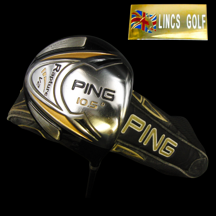 Limited Anniversary Ping Rapture V2 10.5º Driver Regular Graphite + Headcover