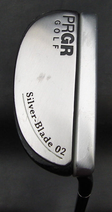 PRGR Golf Silver-Blade 02 Putter 88cm Playing Length Steel Shaft NexGen Grip