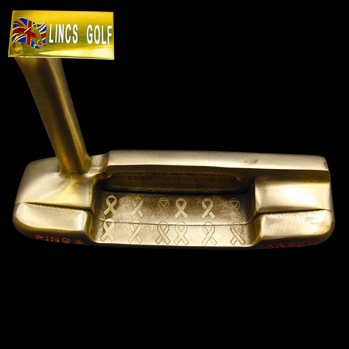 Custom Milled Breast Cancer Research Awareness Ping Anser Putter 84cm Shaft