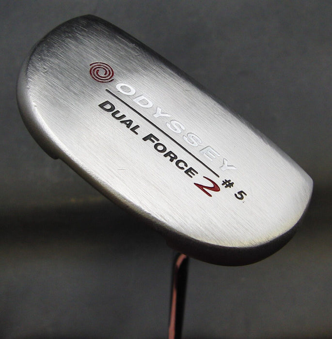 Odyssey Dual Force 2 #5 Putter 87cm Playing Length Steel Shaft Odyssey Grip