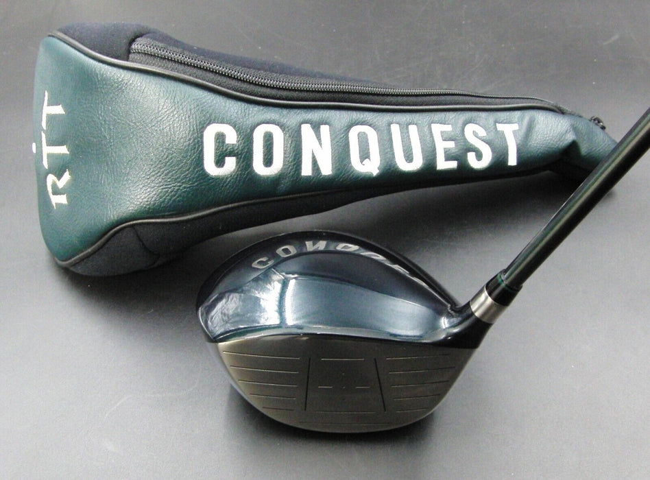 Japanese RTT  Conquest  Dr 11 Driver Stiff Graphite Shaft RTT Grip