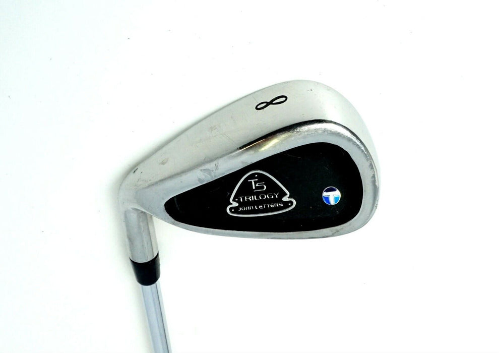 Left Handed John Letters Trilogy T5 8 Iron Regular Steel Shaft